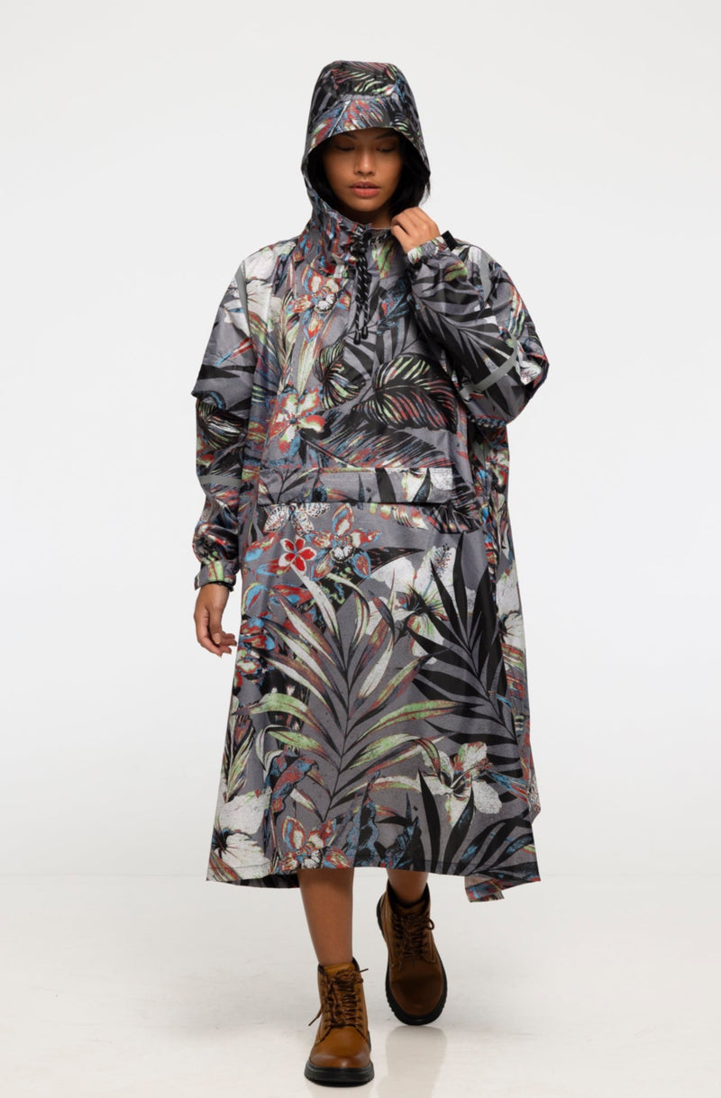 "Jungle Fever" Eco-Friendly Rain Poncho