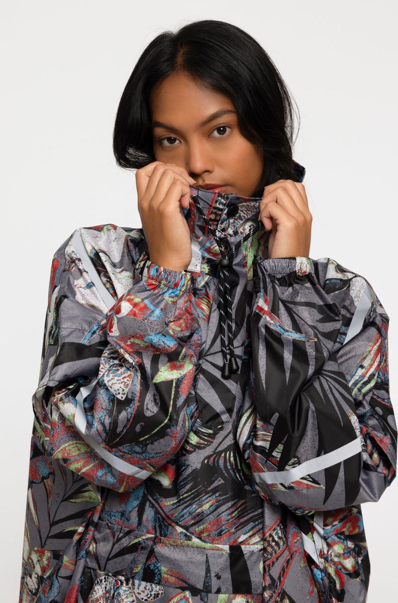 "Jungle Fever" Eco-Friendly Rain Poncho