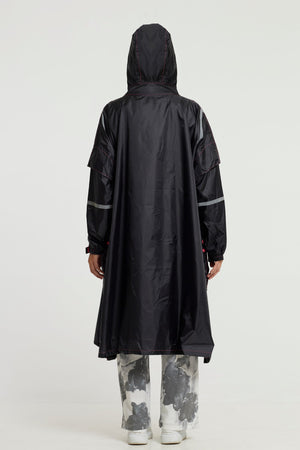 Hero Collection "Neo Assassin - Pink" Eco-Friendly Rain Poncho