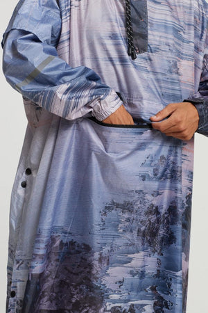 2021 MODE FUTURA: "Moonscape" The Original Eco-Friendly Rain Poncho