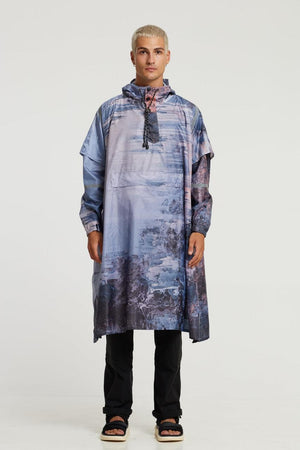 2021 MODE FUTURA: "Moonscape" The Original Eco-Friendly Rain Poncho