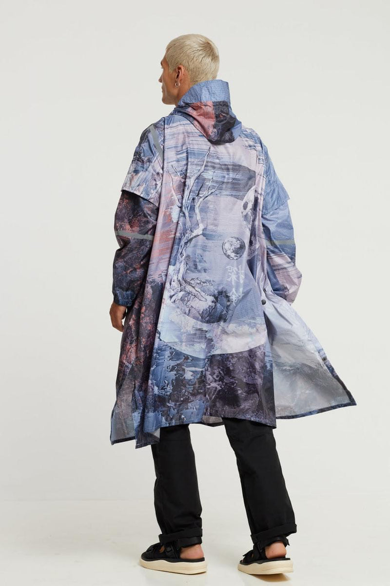 2021 MODE FUTURA: "Moonscape" The Original Eco-Friendly Rain Poncho