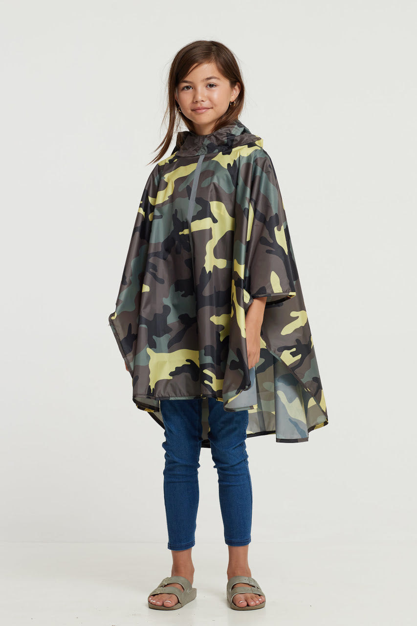 Hero Collection: "Universal Soldier" The Mini-Me Eco-Friendly Rain Poncho