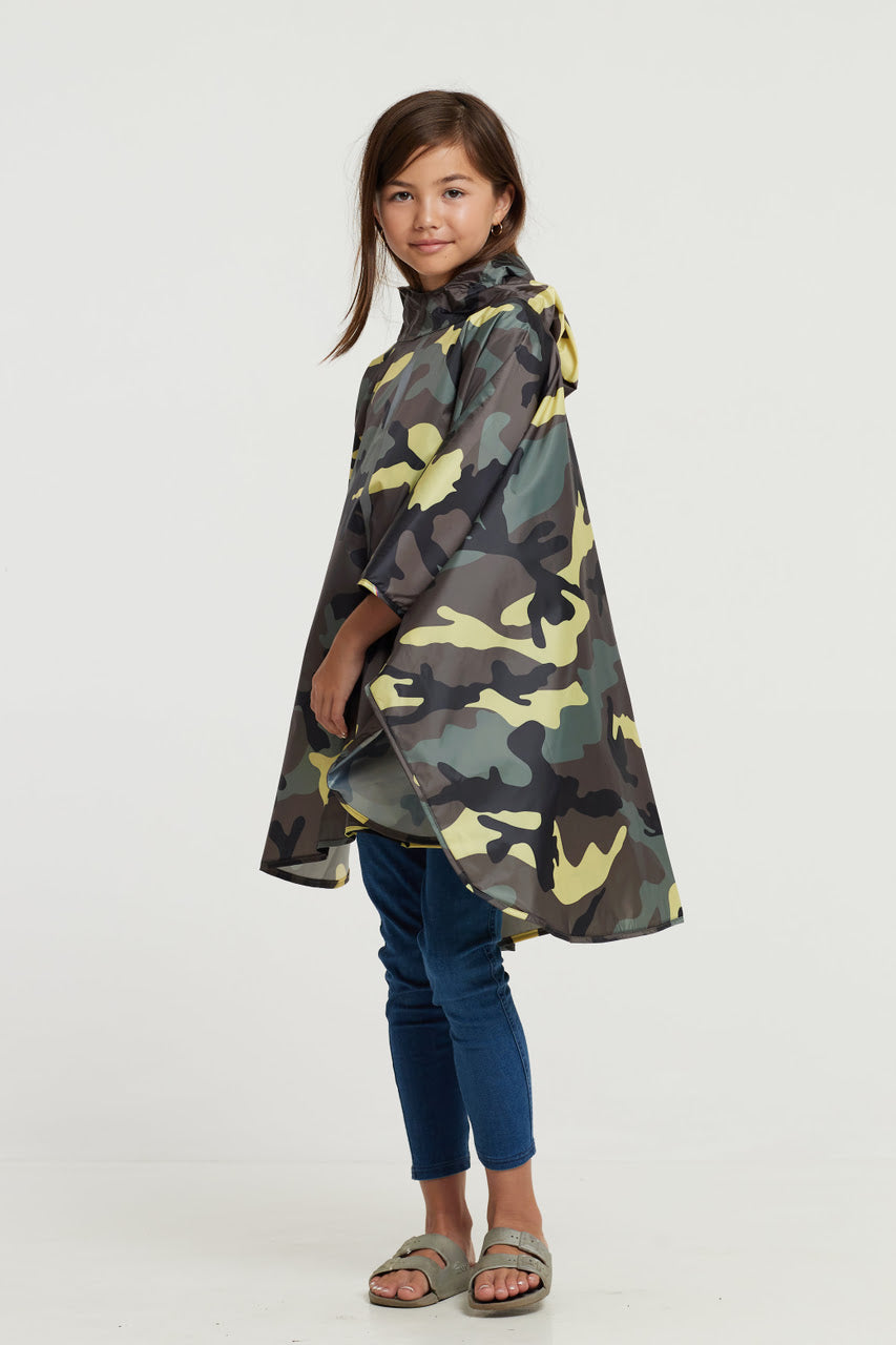 Hero Collection: "Universal Soldier" The Mini-Me Eco-Friendly Rain Poncho