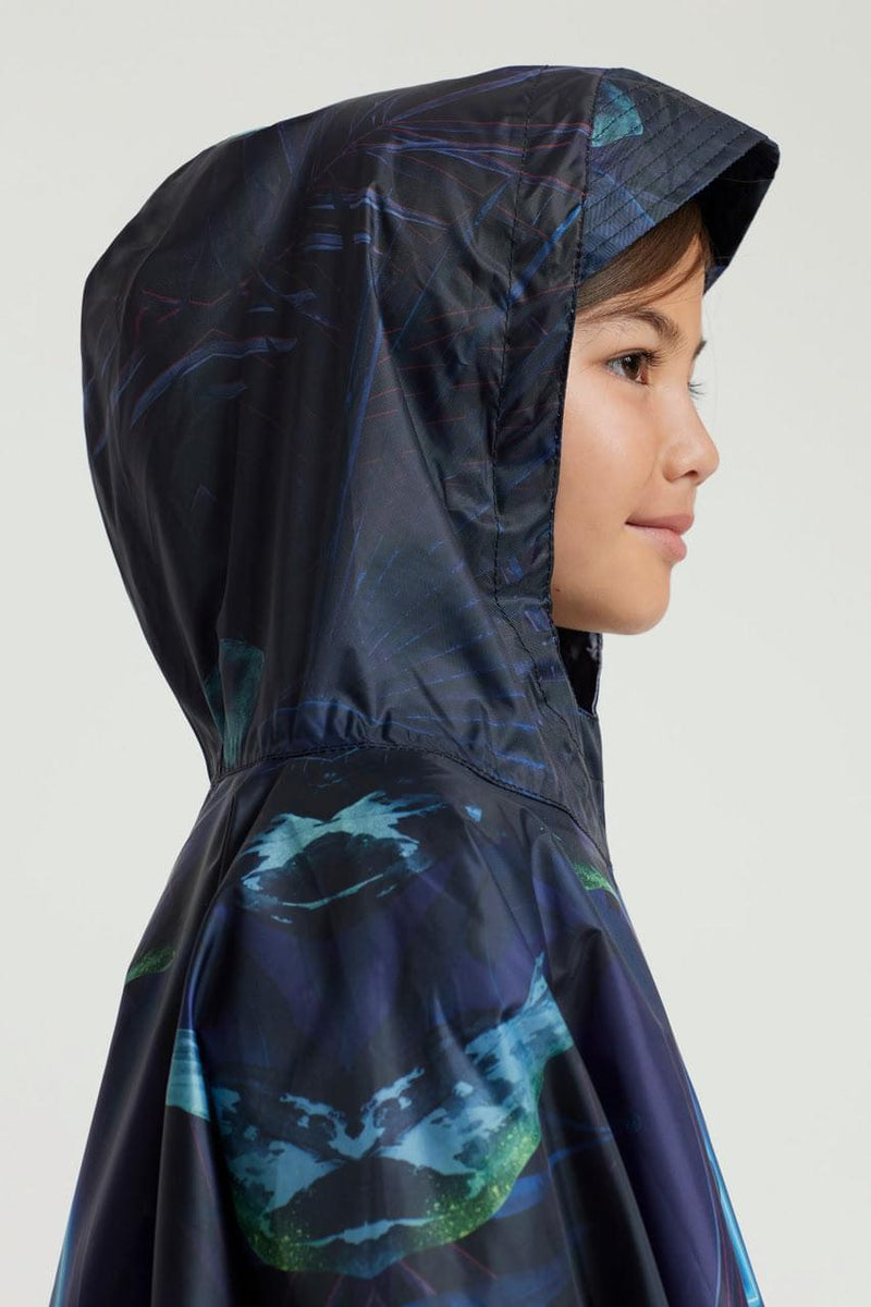 2021 MODE FUTURA: "Neon Forest" The Mini-Me Eco-Friendly Rain Poncho